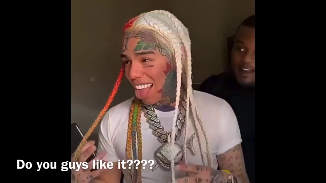 6ix9ine New Lace Frontal Wig Hit Or Miss Youtube