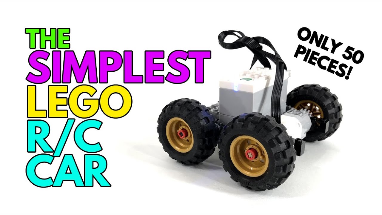 How To Build Simple LEGO R/C Car YouTube