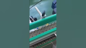 Conical Tapered Jar Full Wraparound Labeling Machine #labelingmachine #machine #labeling #applicator