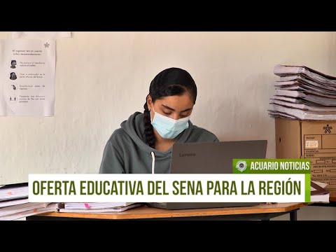 Oferta educativa del SENA para la región