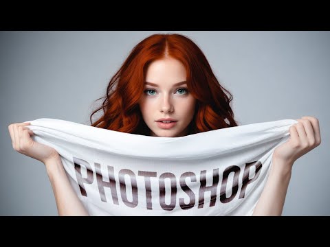 Видео: Наложение текста на ткань в Photoshop