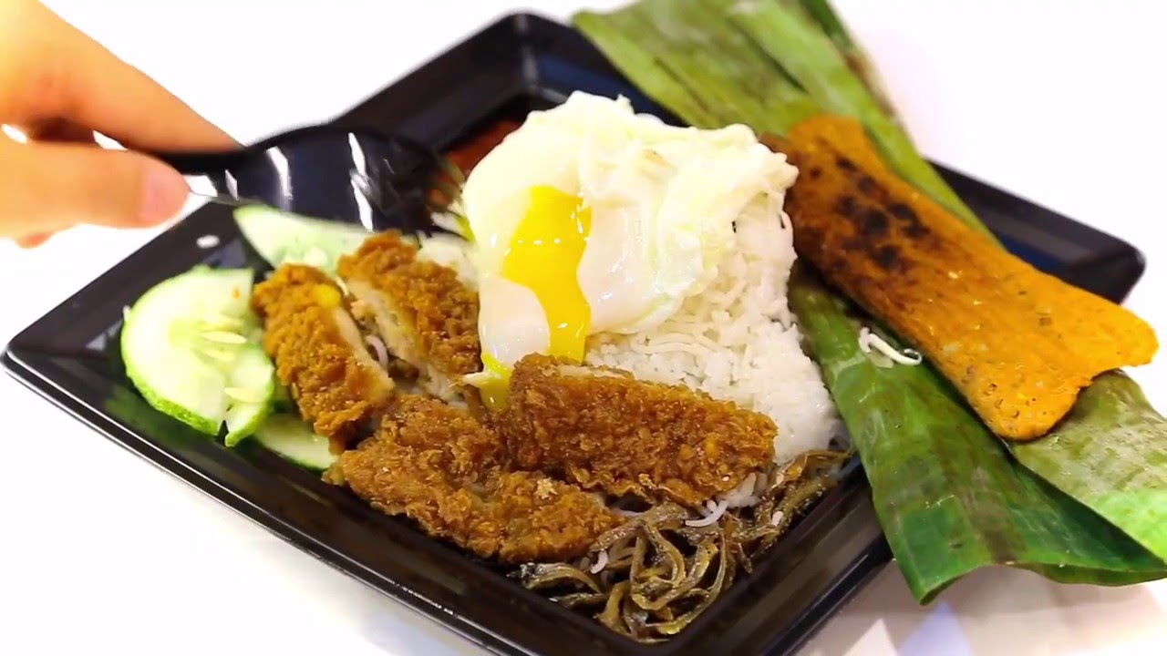 DanielFoodDiary - Crave the Adam Road Nasi Lemak - YouTube