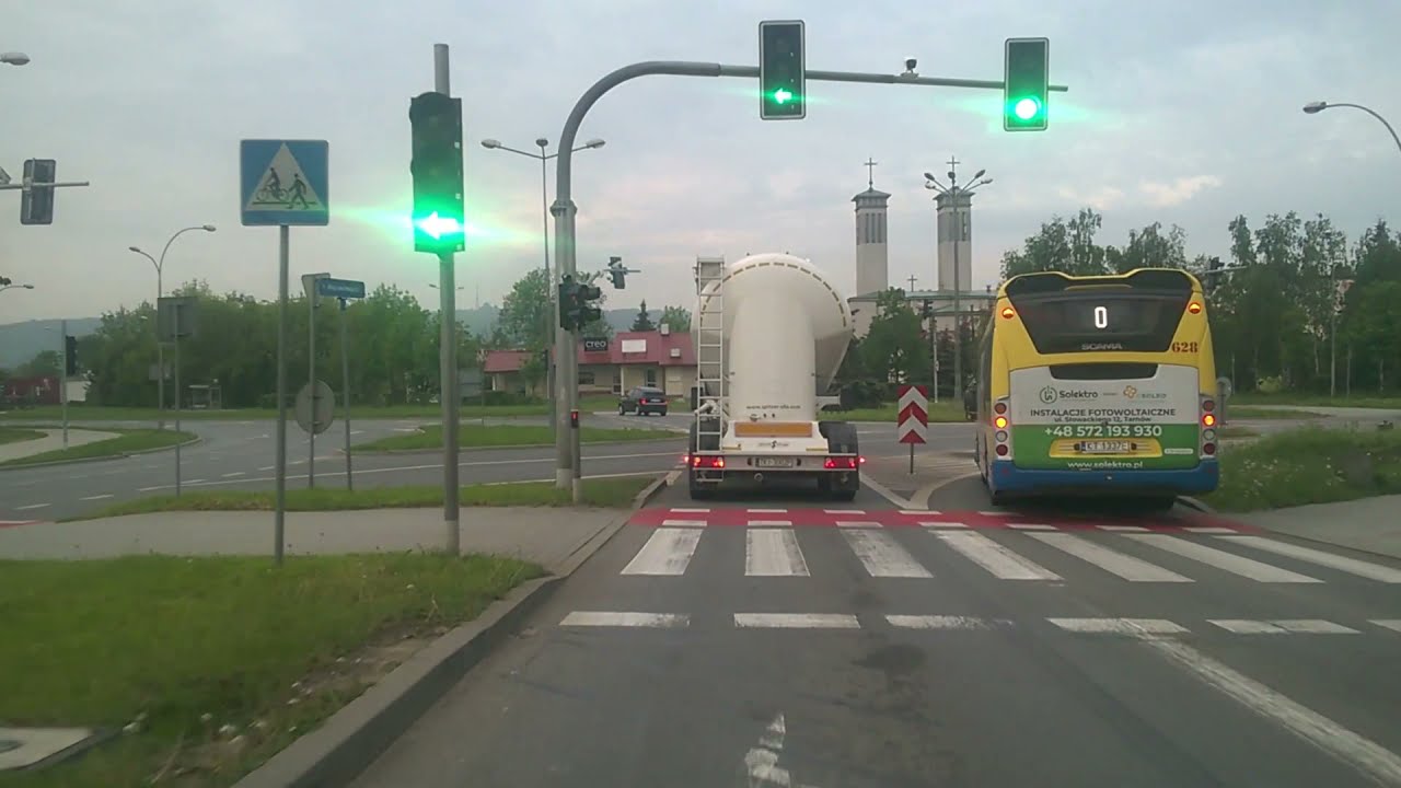 MPK Tarnów : Przejazd linią numer 12 na trasie : 