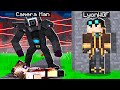 SCAPPIAMO DALLA CASA DI CAMERA MAN Skibidi Toilet SU MINECRAFT!!