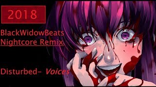 Download lagu Disturbed- Voices  [BlackWidowBeats Nightcore Remix]
