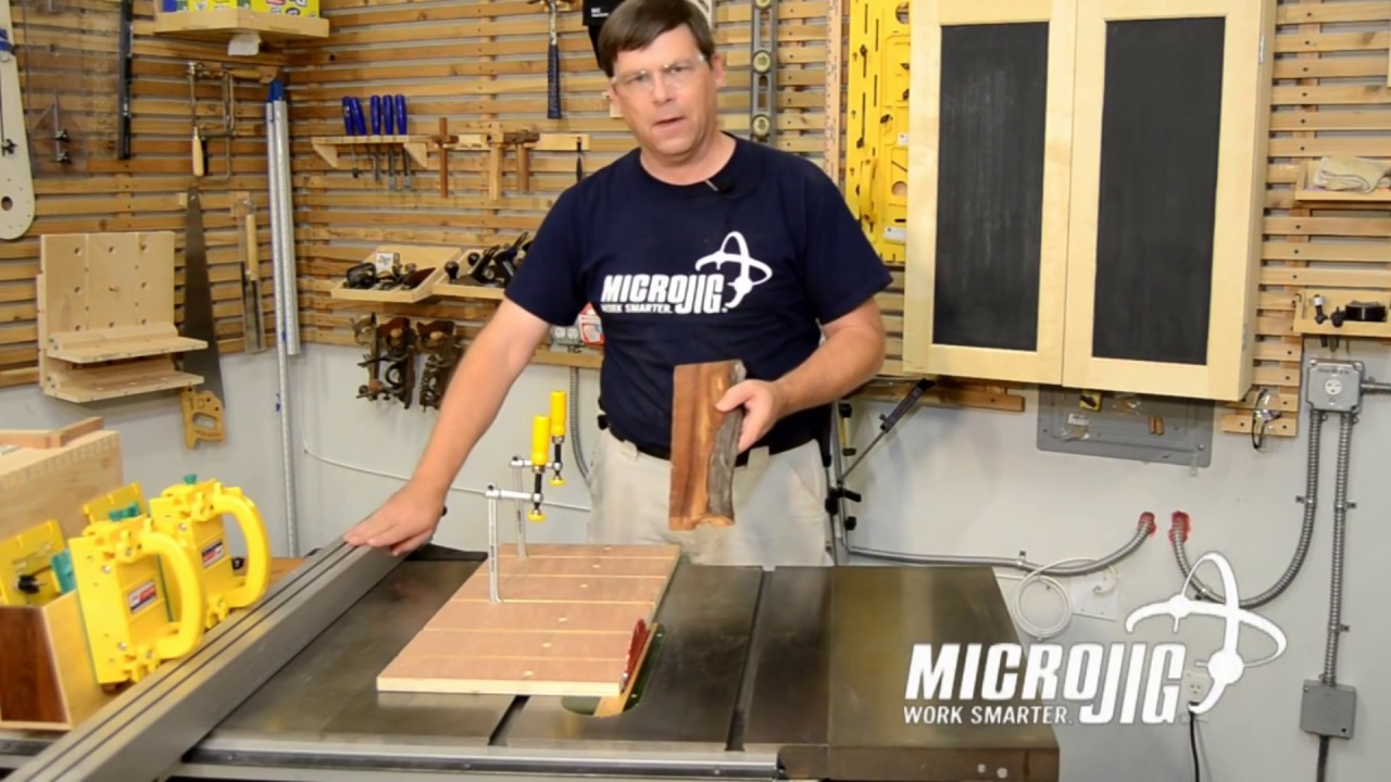Micro Jig MATCHFIT Dovetail Clamp 30 minute Straight Line Jig YouTube