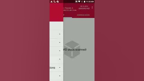 OCR address scanning
