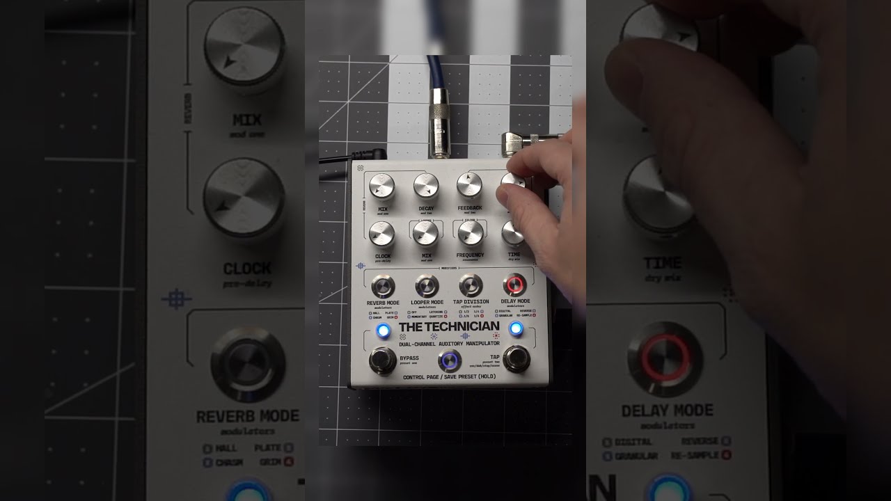 How clock modulation works on the Technician #guitar