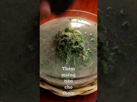 Video Canh xà lách xoong nấu thịt bò #shorts - youtube