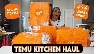 Best Temu Kitchen Haul! Best Budget Finds to Upgrade your Kitchen! TEMU UNboxing & Full Review!