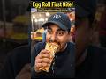 Roll First Bite! 😱 Bhai Ye Kitna Tasty Nikla#food #ai #street food