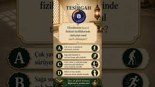 Efendimizin (s.a.v.) fiziksel özelliklerinde yürüyüşü nasıl tarif edilmiştir? #peygamberimiz #short