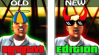OLD -vs- NEW :: GTA Definitive Edition BEST Version Comparison