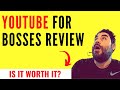 Youtube for bosses review [Is it worth it? and Does it work?] Course by Sunny Lenarduzzi