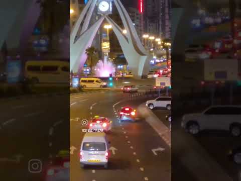 Dubai Deira Clocktower Roundabout #deira #UAE #dubai #nightlife #beautiful_Dubai #Emirates 🇦🇪🇦🇪😍😍