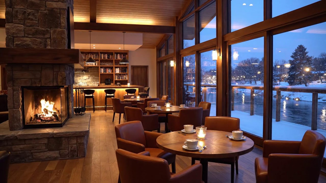 Cozy Winter Night Vibes ❄️  🎷 Elegant Jazz Saxophone Music for Sleeping & Relaxing