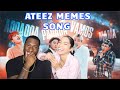 SO I CREATED A SONG OUT OF ATEEZ MEMES |REACTION|