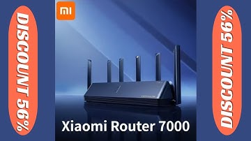 Xiaomi Mi Router BE7000 7000 Tri-Band WiFi Repeater VPN 1GB Mesh USB 3.0 IPTV 4X2.5G Ethernet Ports