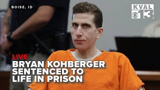 Bryan Kohberger sentenced to life in prison for killing four University of Idaho students