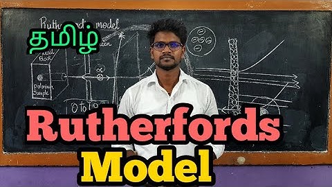 Rutherfords|Model|Physics 12|Tamil|MurugaMP