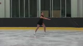 Larissa Kelly - Novice Women Short Program - 2018 Secionals Ab-Nwt-Nun