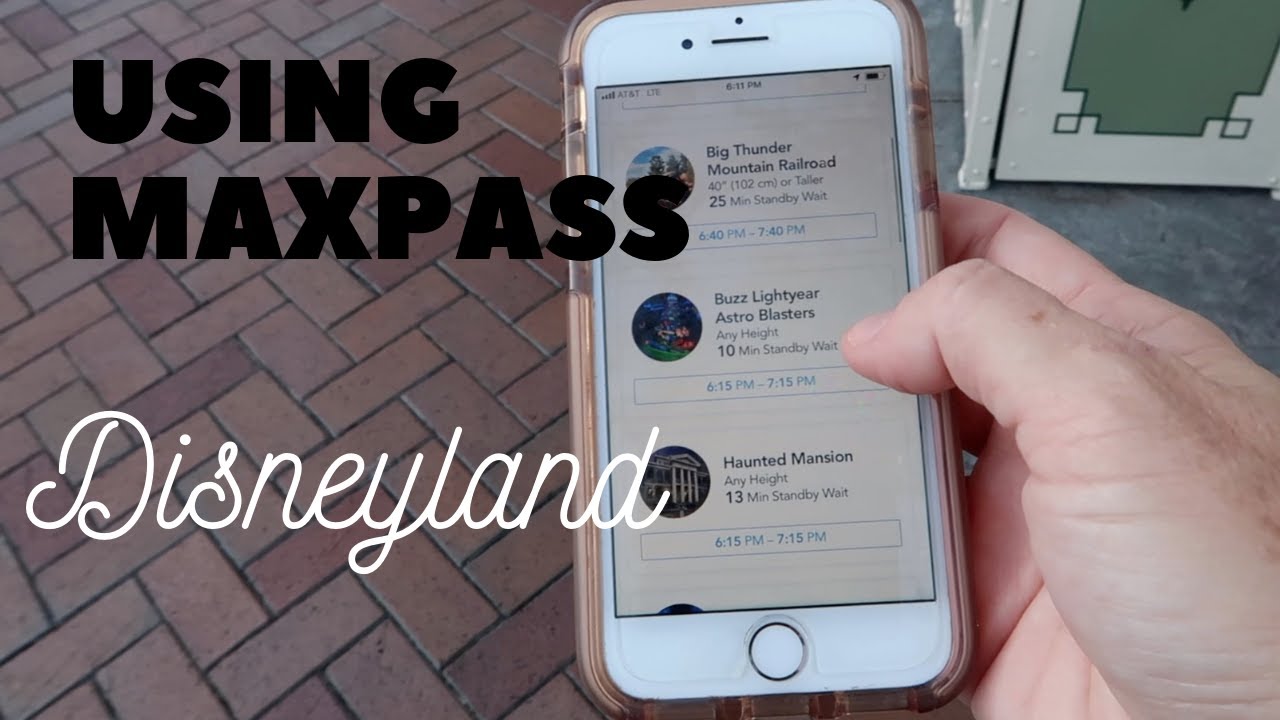 Max Pass MaxPass at Disneyland - YouTube