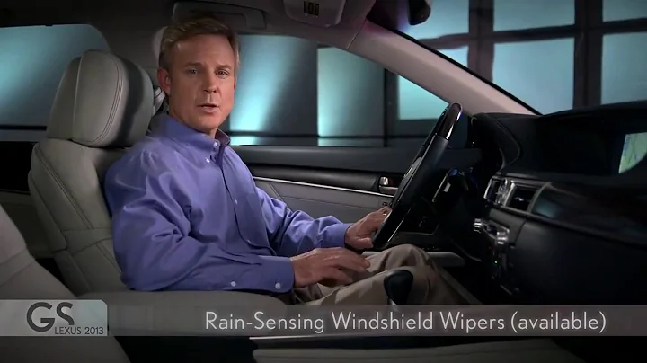 2013 Lexus GS Rain-Sensing Windshield Wipers