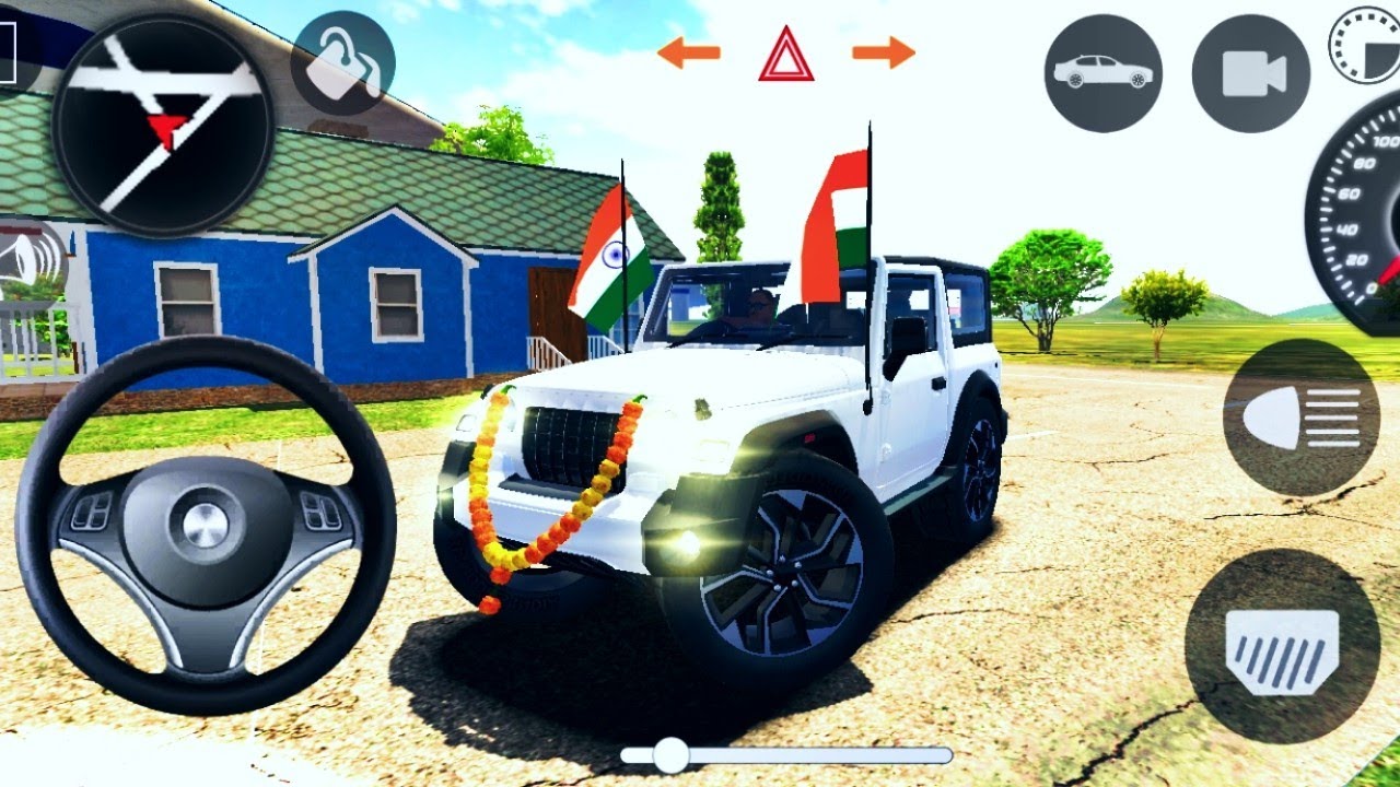 Modified Mahindra Thar Car Games: Indian Cars (Gadi Wala Game) - Car Game Android Gameplay 2025