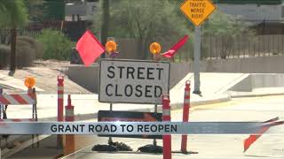 Grant Road project nears finish line after months-long closure
