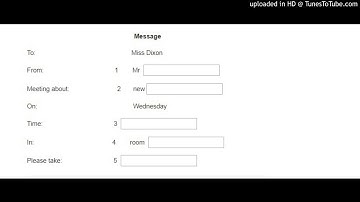 Luyện thi tiếng anh A2(KET) Listening part 3 - Test 5/24