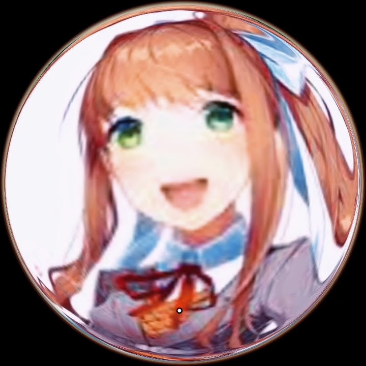 moni at ur door #ddlc #monika #fisheyelens