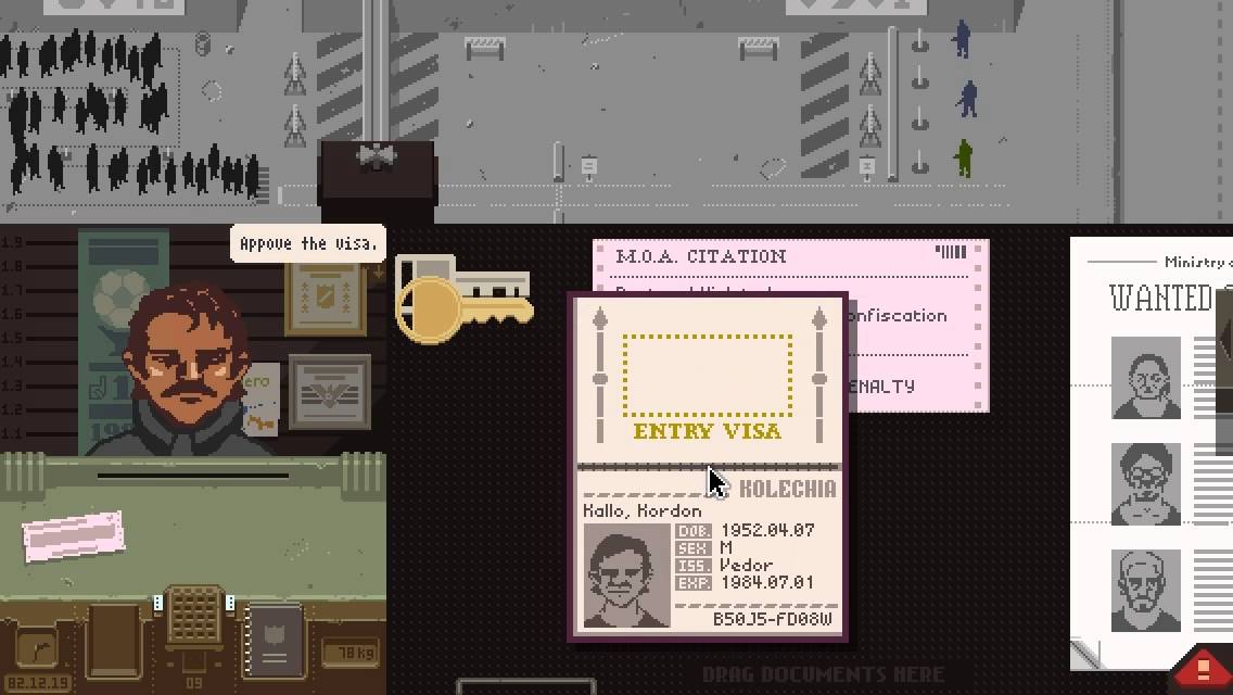 Papers, Please': EZIC Task Guide – GameSkinny