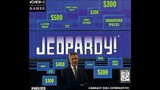 Philips CD-i Jeopardy Solo Run Game