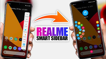 Realme Smart sidebar customize Option Enable | Realme C2 Smart sidebar theme change