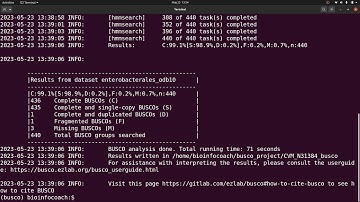 busco tutorial to check genome assembly completeness