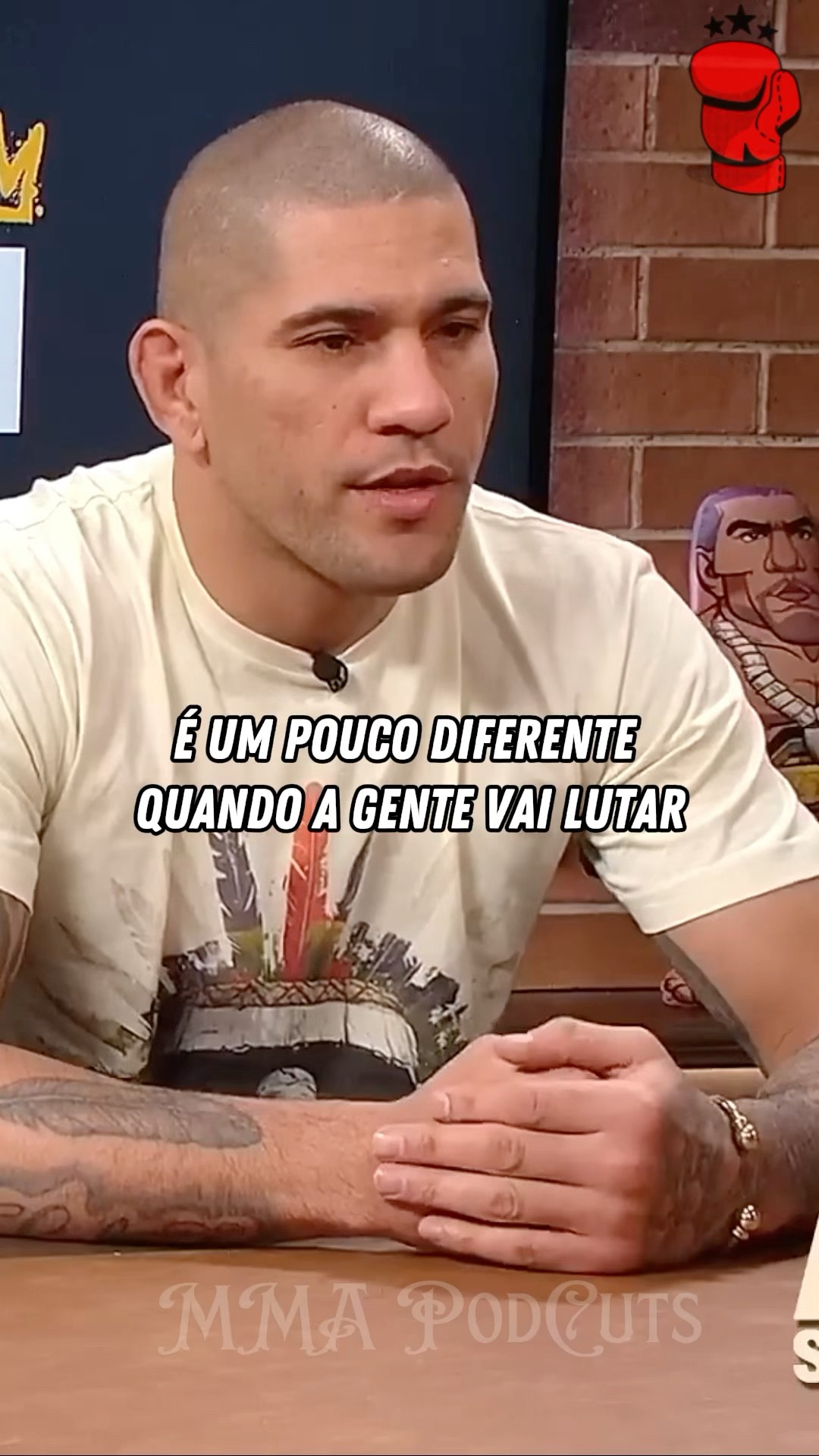 ALEX POATAN FICA NERVOSO LUTANDO #mma #luta #boxe #ufc #shortsfeed #brasil #foryou