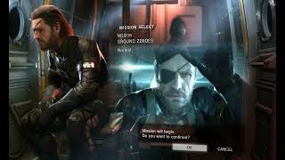 Metal Gear Solid Ground Zeroes full Main Mission Only