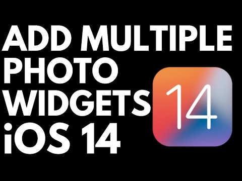 How to Add Multiple Photo Widgets on iOS 14 - iPhone & iPad tutorial hqdefault