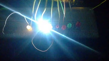 Music LED blinking with Arduino + Processing