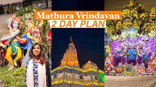 Mathura Vrindavan Darshan - 2 Day Plan with Temple Visit