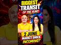 Biggest Transit of the Year | 2 June Market Shock Could Change Everything | Ft. Gaurav Mittal