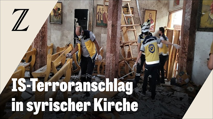20 Tote nach Selbstmordanschlag in Kirche in Syrien