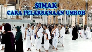 Assalamu'alaikum Warahmatullahi wabarokatuh Praktek tata cara pelaksanaan manasik Umroh yang dipimpi. 