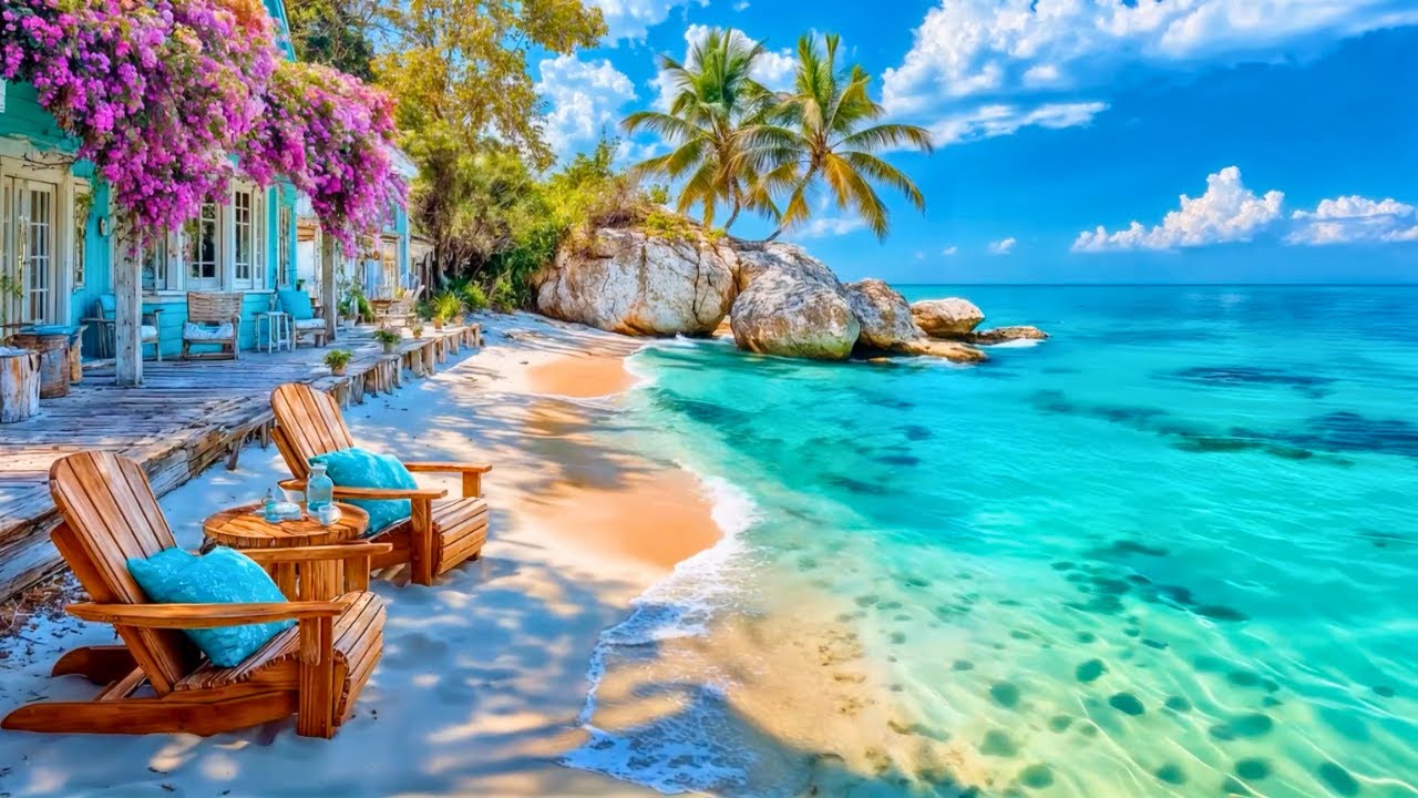 Jazz Coffee by the Lagoon 🌊☕️ Relaxing Bossa Nova Jazz for Work, Study, Reading & Chill Vibes