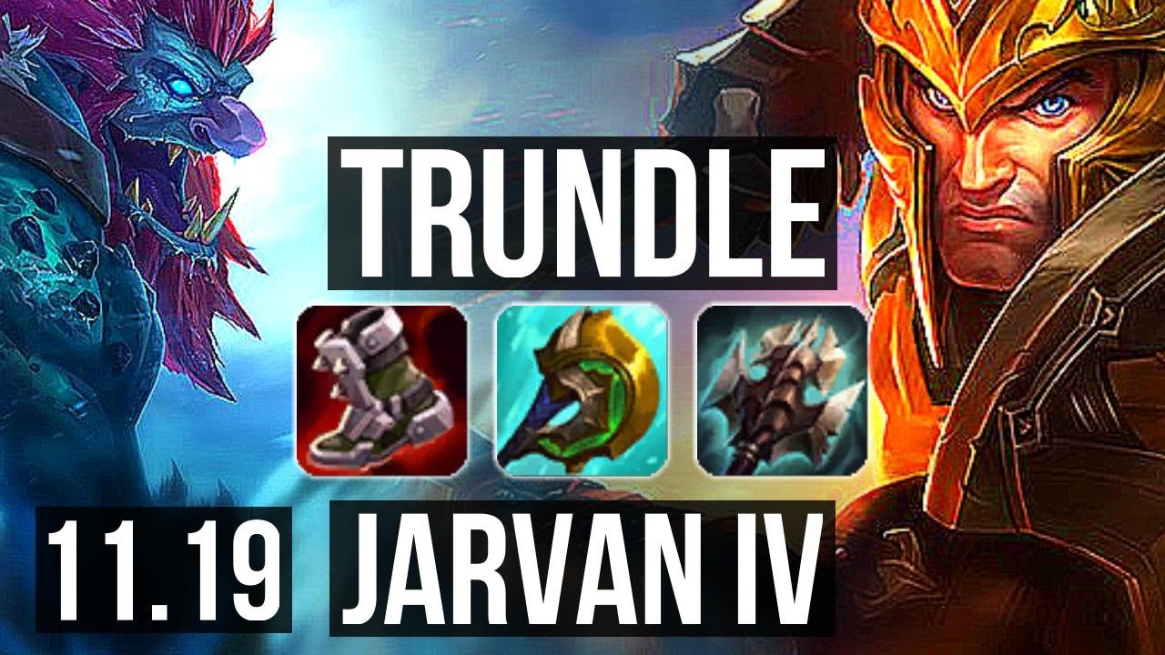 TRUNDLE vs JARVAN IV (JUNGLE) (DEFEAT) Rank 4 Trundle, Legendary, 15/6/21 JP Master v11.19
