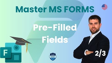 Master MS FORMS: TIP #2 -Pre-Filled Fields - Power Automate (2/3)
