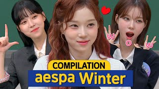 [Knowing Bros] CUTE aespa Winter Compilation🥰