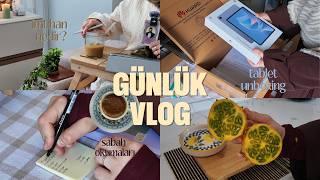 Neden Imtihan Oluyoruz? Sabah Okumaları, Huawei Tablet Unboxing, Günlük Vlog