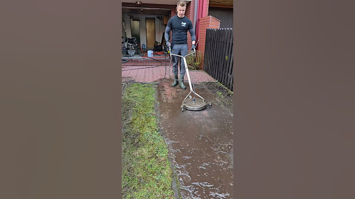 Mycie 30 letniej kostki brukowej #cleaning #kostkabrukowa #czyszczenie