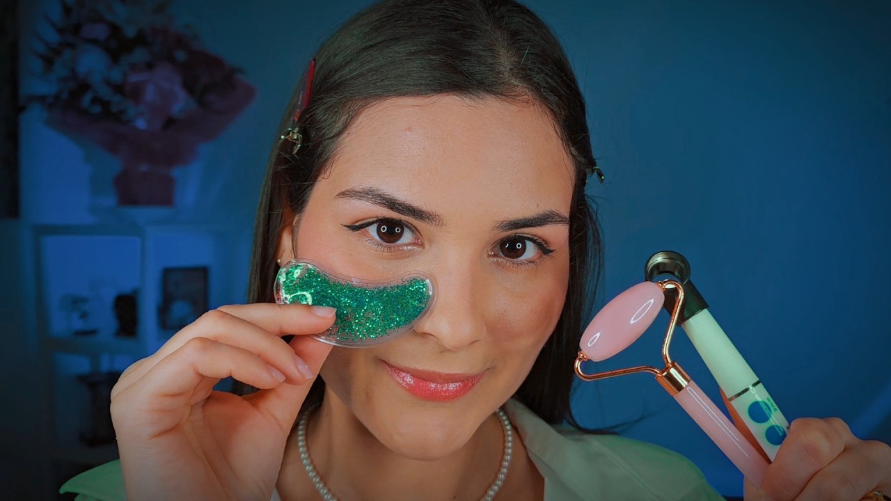 ASMR LIMPEZA DE PELE Completa e Relaxante✨️